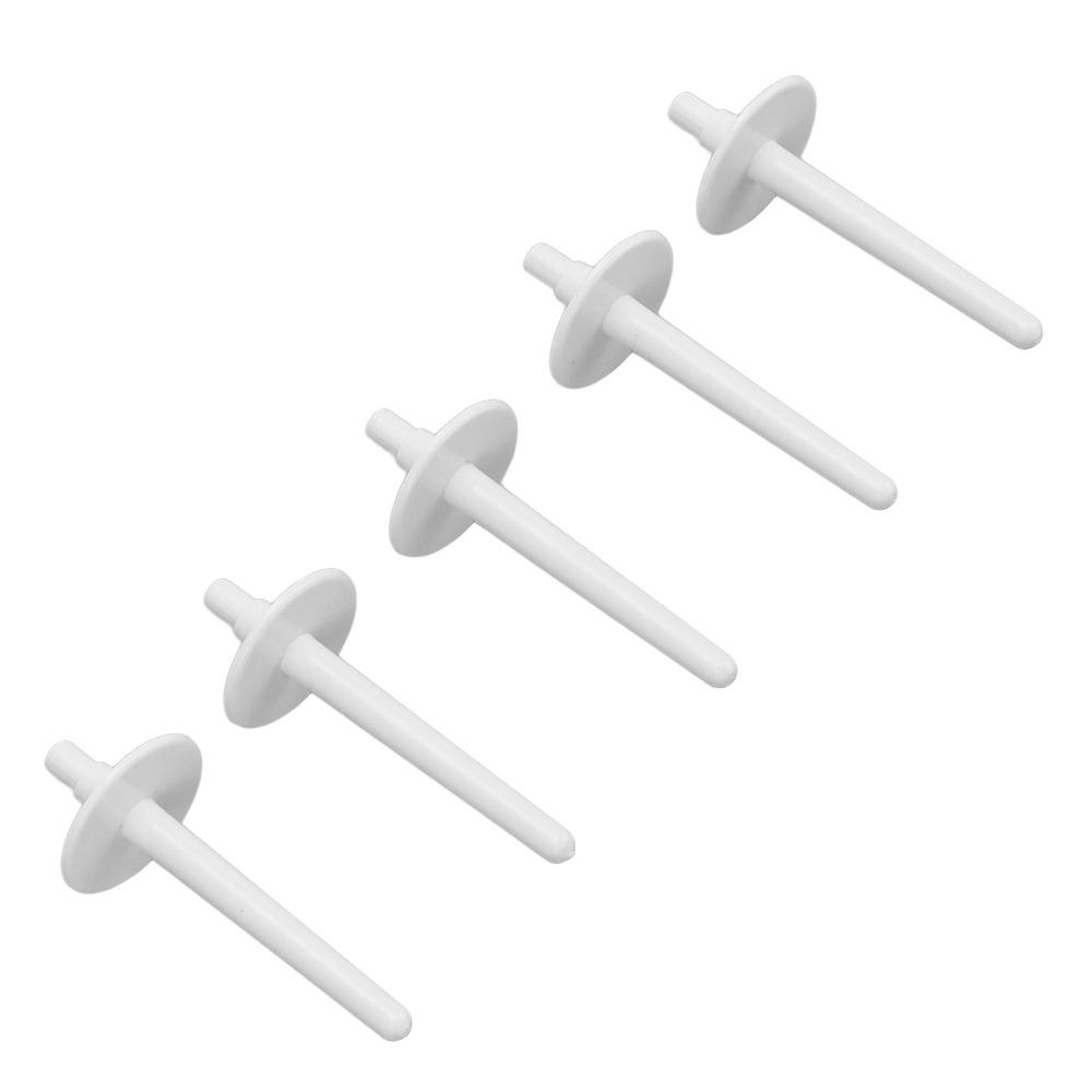 5pcs Durable Sewing Machine Spool Pin Heavy Duty Smoothly Work Spool Pin Replacement Universal Plastic Thread Holder