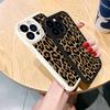 New Phone Case Tide Brand Leopard For Print Iphone 14 13 12 11 Pro Max Xs XR 7 8 Plus All-inclusive Soft Silicon R Senior Women