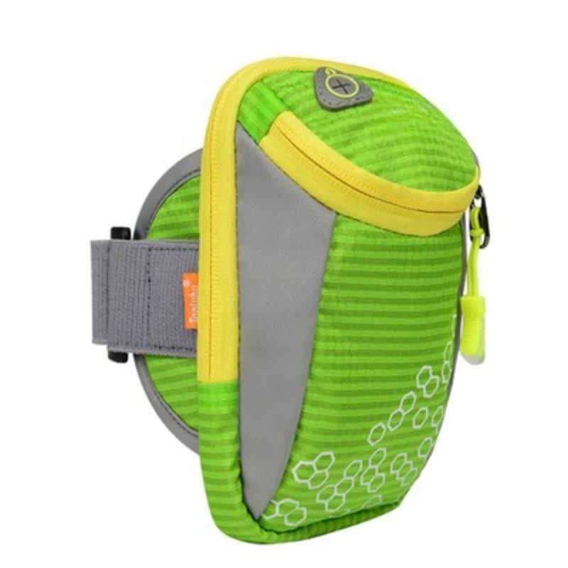 6in Outdoor Sport Running Arm Bag Wrist Pouch Exercise Jogging Gym Adjustable Waterproof Phone Arm Bag for Keys