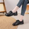 2026 Spring Summer Genuine Leather Women Casual Shoes Comfort Flat Round Toe Mother Shoes for Daily Wear Plus Size 41