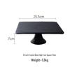 Ceramic High-Footed Afternoon Tea Dessert Stand and Tray