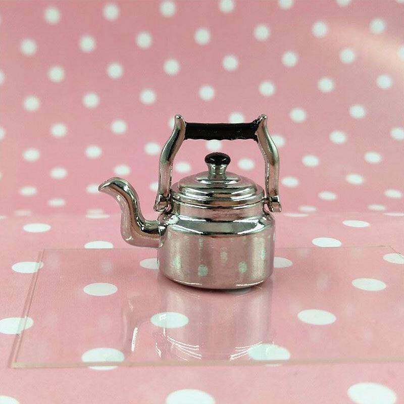 Buy Miniature Kettle Dollhouse Alloy Toys Accessories Tea Pot Pretend
