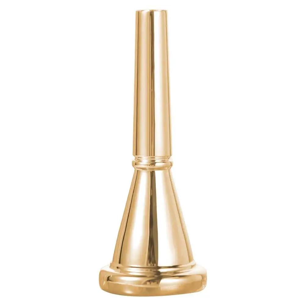 Durable Gold Silver French Horn Mouthpiece Professional Replacement Parts Horn Mouthpiece Students Brass Instrument Accessories