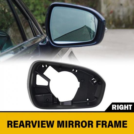 2013-2020 For Ford Fusion Black Right Passenger Side Mirror Frame Replacement