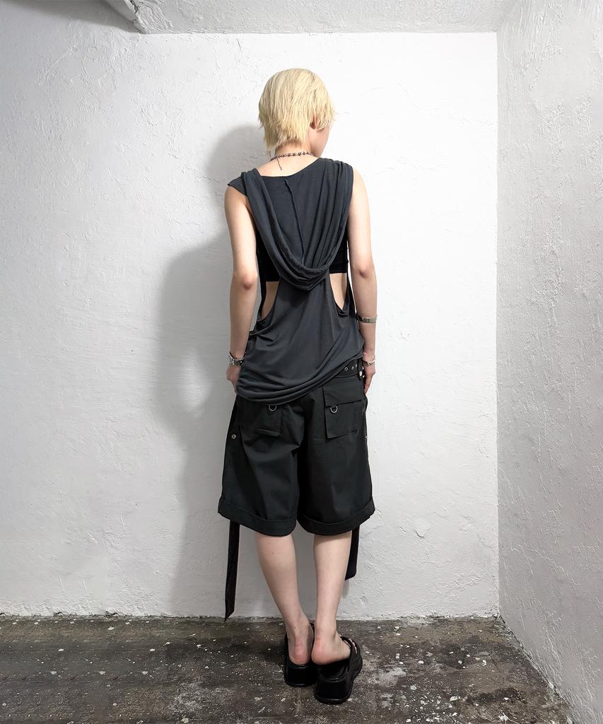 Loose Knotted Back Hoodie
