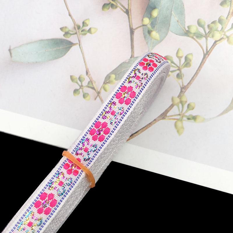 1cm Ethnic Embroidery Lace Trim for Dance Costume and Clothing Accessories