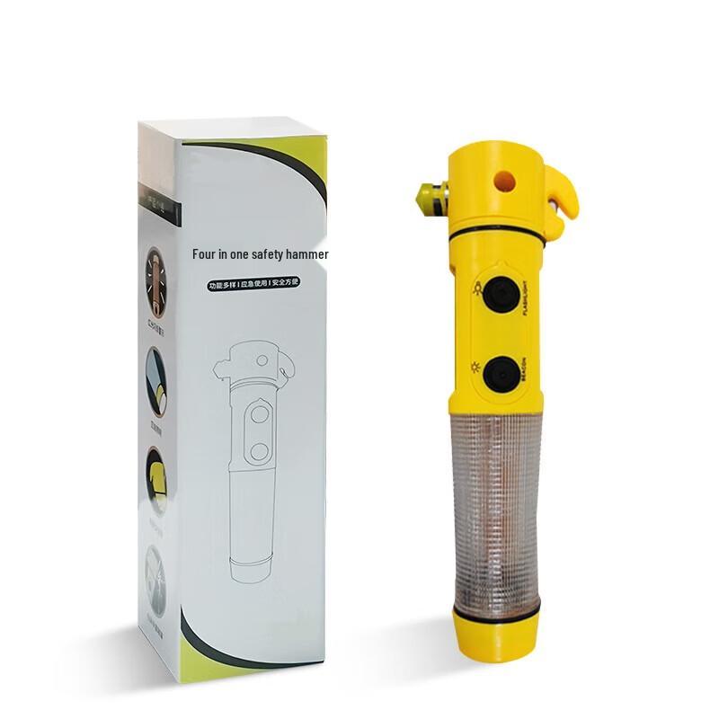 Fengzhi 4-in-1 Emergency Safety Hammer Flashlight