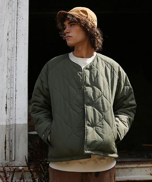 Fluke 3M Thinsulate Quilted Lightweight Padded Jacket Khaki Fpj201