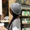 Japanese Beanie Hat for Various Head Size Winter Autumn Thickened Pullover Hat for Casual Travel Street Wear Domed Hat
