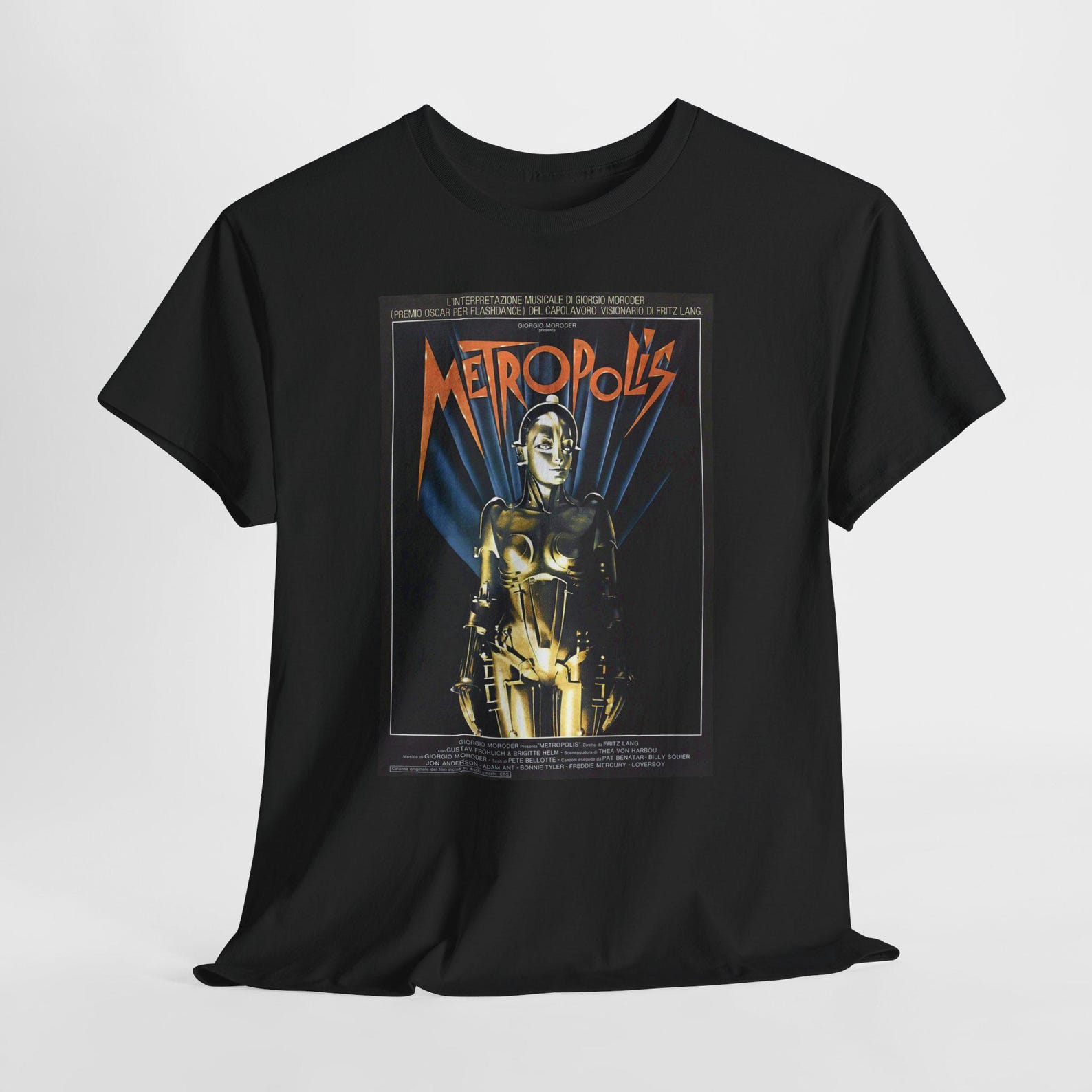 Metropolis Classic Movie Buff T-Shirt, Vintage Film Lover Tee, Retro Cinema Fan Shirt, Fritz Lange Metropolis L