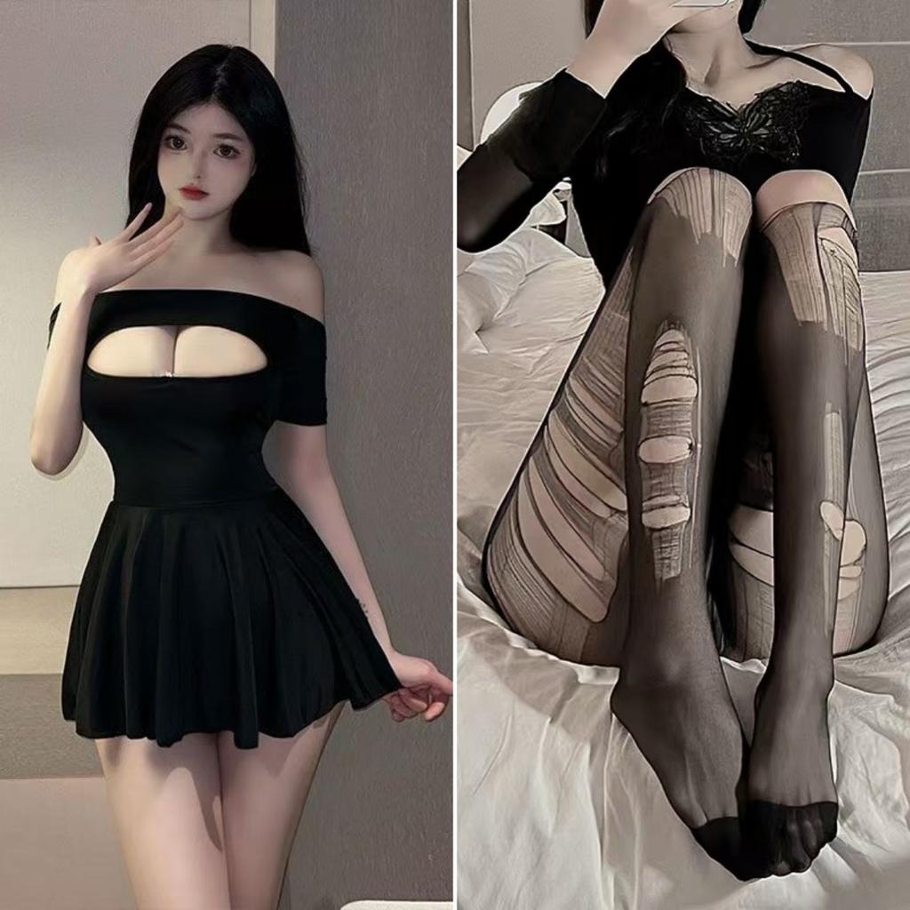 Clothing Ice Silk Sexy Sexy Bed Free Uniform Sexy Passion Seduction A48