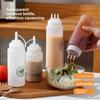 Household Squeeze Sauce Bottles, Oil Bottles, Scale Bottles, Plastic Bottles, Thickened Seasoning Bottles, Pointed-mouth Bottles