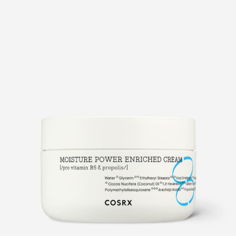 COSRX Hydrium Moisture Power Enriched Cream 50ml – Deep Hydration Korean Face Cream for Dry Sensitive Skin