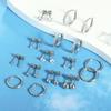 European & American Style 2-5mm Stud Earrings Set - Popular Bestseller