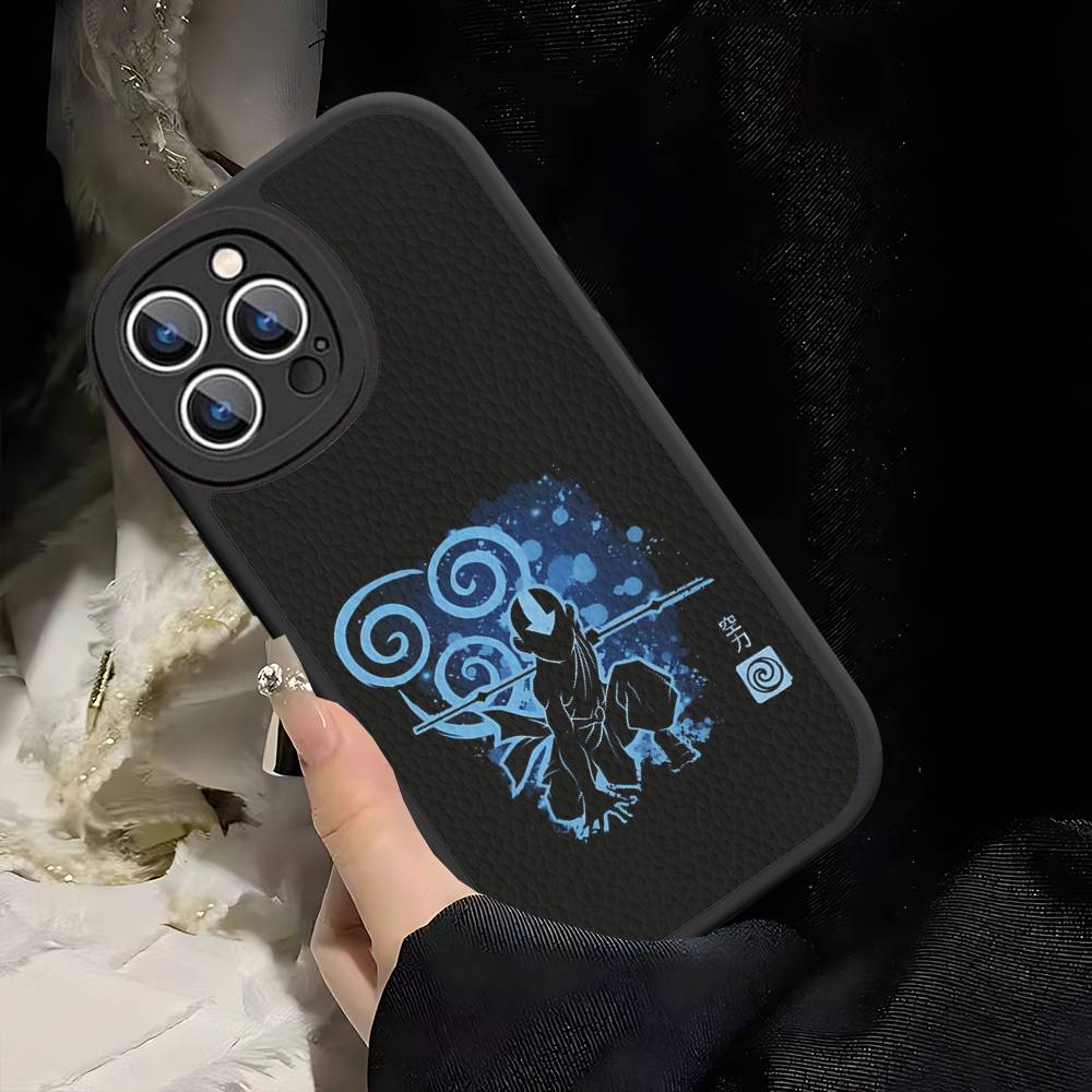 

A-avatar Легенда об Аанге Кожаный Чехол для Телефона Для IPhone 16 15 14 13 12 11 Pro Max Plus Ударопрочный Чехол iphone 11 pro