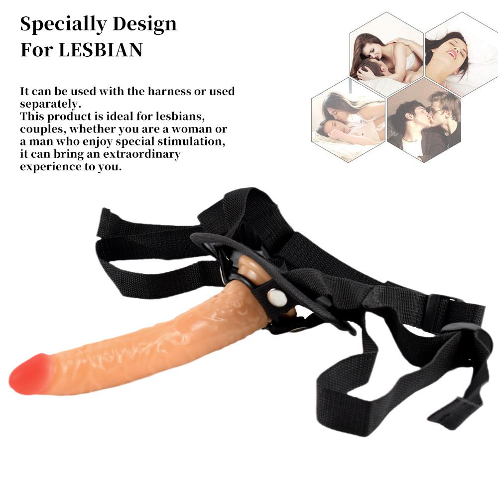 Wearable Dildo Sex Toys   Strap On Penis Realistic Penis Pegging Femdom Slave Anal Plug Suction Dick Fourth Love