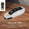 Solid Color ABS For Porsche Panamera Macan 718 Taycan 911 Cayman Boxster 971 Remote Smart Car Key Case Cover Car Accessories