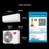 Tcl Jingyi 1.5 HP Inverter Wall-Mounted Air Conditioner (KFR-35GW/JD61+B1)
