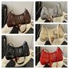 Elegant Y2k Underarm Bag Pu Leather Spicy Girls Handbag Street Belt Buckle Shoulder Bag  Outdoor