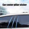 BZY5  For Dodge Chrysler Nitro 2007-2013 6PCS Covers Center Film Column B C Pillar Posts Sticker Car Accessories