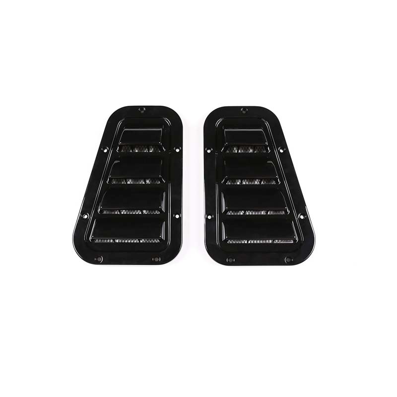 For Land Rover Defender 2004-19 Front Engine Hood Ventilation Cover Steel Air Intake Scoop Air Outlet Snow Cover Car Accessories