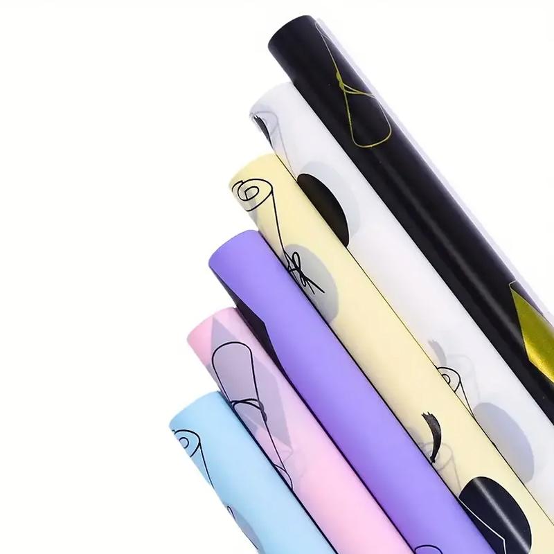 5/10pcs Doctor's Hat Bouquet Paper Gift Packaging Gift Flower Paper Pearl Film 57x57cm