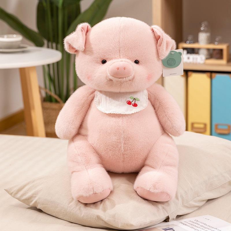 Cute cute little animals bear pig doll plush toy puppy rabbit doll girl soothing rag doll