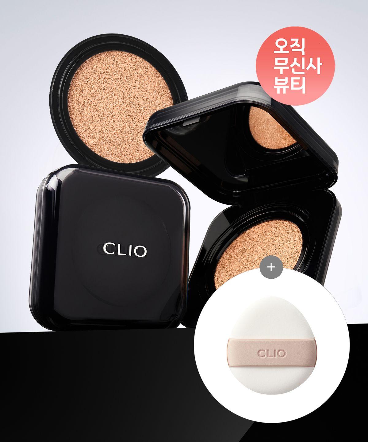 [SET] Kill Cover Foundwear Cushion Special Set (Main Product + Refill) + Cushion Refill [Gift] Dual Tap Tap Puff Cushion_19C Light