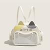 Damen Mode Rucksäcke Koreanisch Japan Kawaii Katze Ita Tasche PU Niedliche Mädchen Transparente Tasche Ästhetisch Schulter Umhängetaschen