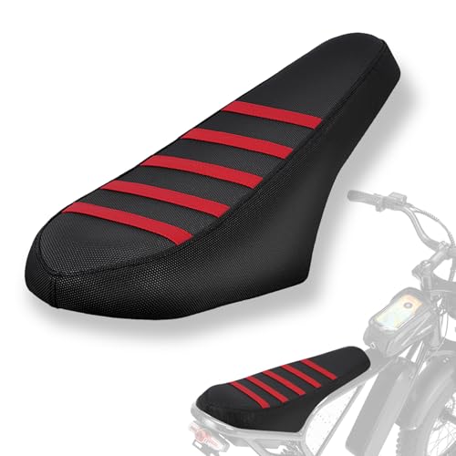 Compatible with Ridstar Q20/Q20 Pro Lite electric bike non-slip seat cover (red)