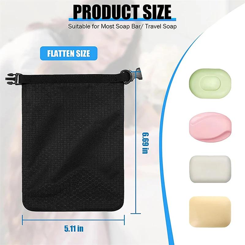 Portable Soap Box Bathroom Sealed Waterproof Tableware Soap Box Leisure Outdoor Travel Multifunctional Soap Storage Bag