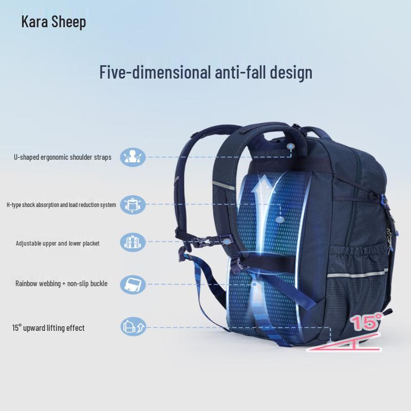KALA·Y Large Capacity Anti-Sag Backpack