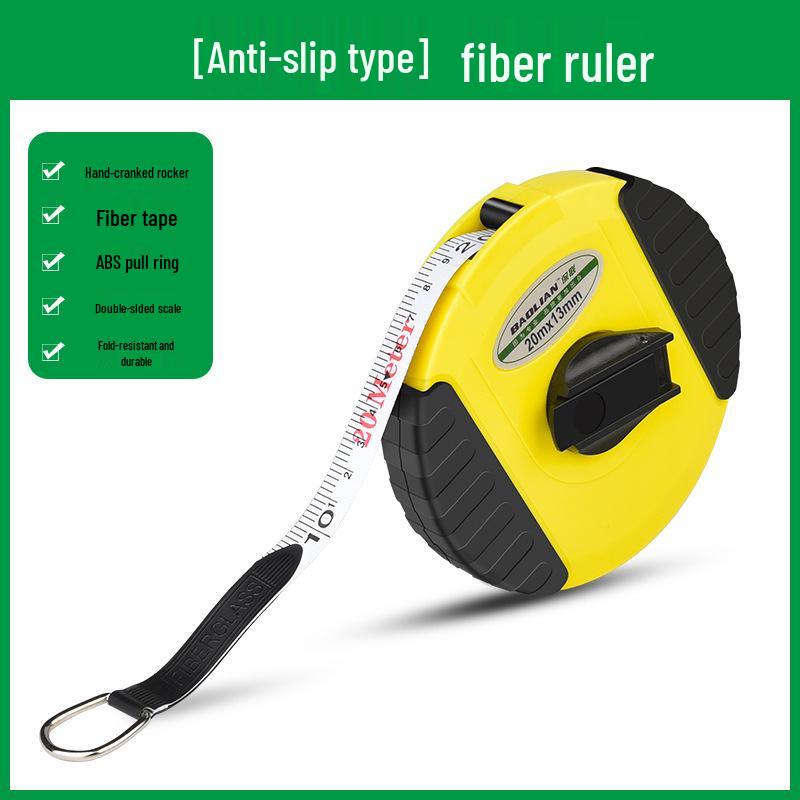 Non-Slip Engineering Cloth Tape Measure: Soft Ruler for 20, 30, 50, 100 Meters