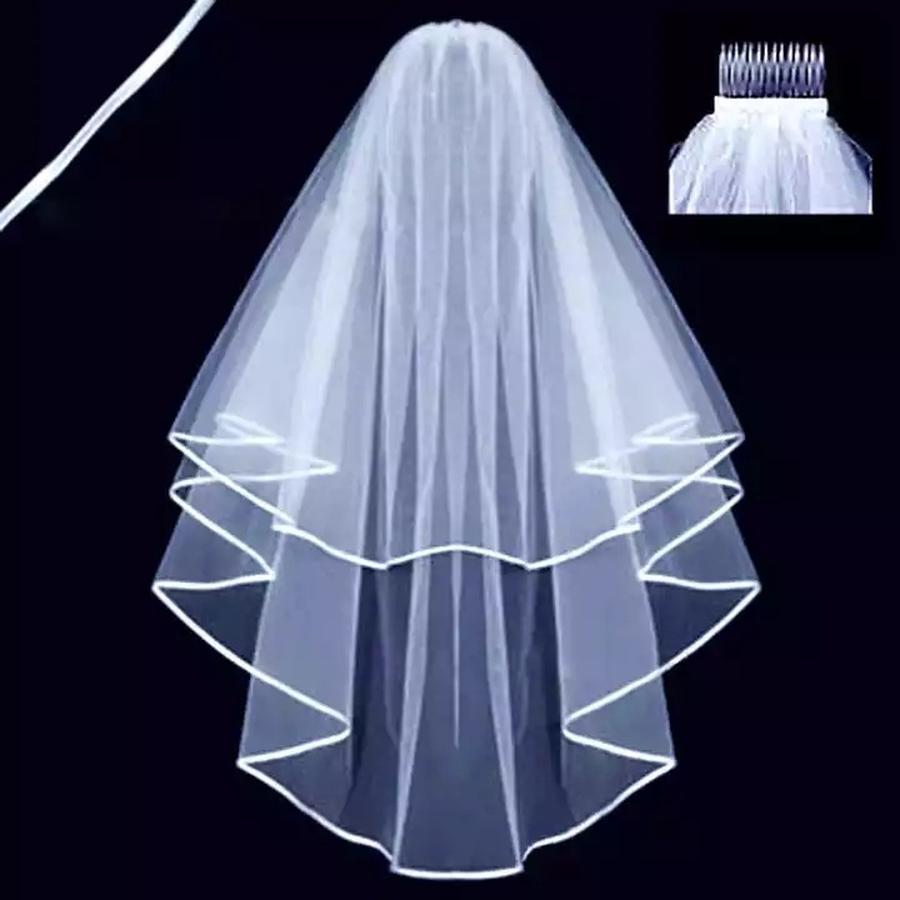 Bridal Veil Wedding Veil for Bride or Single Party Photo Shoot