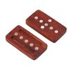 Fidget Slider Rotes Sandelholz Stressabbau Graviert Fingerspitzen Fidget Slider Spielzeug für Büro Limitiert
