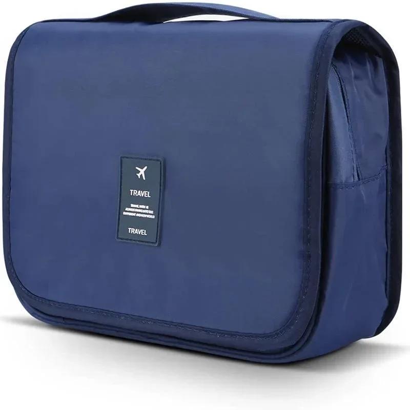 

Travel Makeup Bag Waterproof Toiletries Organizer Large Capacity Women Bathroom Hook Wash Pouch Hanging Makeup Storage Bag