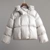 Winter Warm Cotton Puffer Jackets Women's Loose Parkas Coat Vintage Bread Jacket Outwear Office Ladies Quilted Jacket