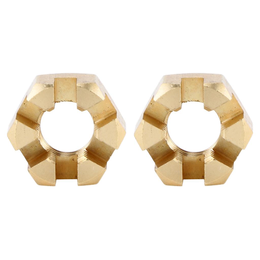 2 Stück Boots-Außenborder-Propellermutter Hochfest Einfache Installation Propellermutter für Außenbordmotor