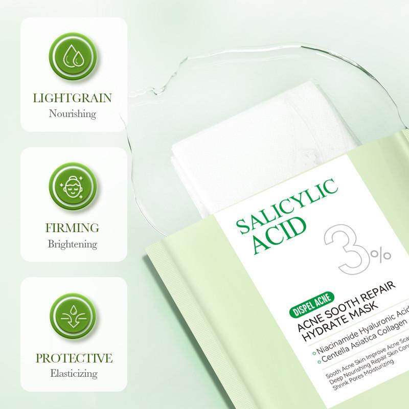 Sadoer Nourishing Hydrating Mask With Salicylic Acid For Deep Hydration And Acne Repair 25g