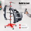4 Swivel Casters with Adjustable Central Column for Hanging Car Doors, Fenders, Bumpers, Panel Stands, and Panel Holders