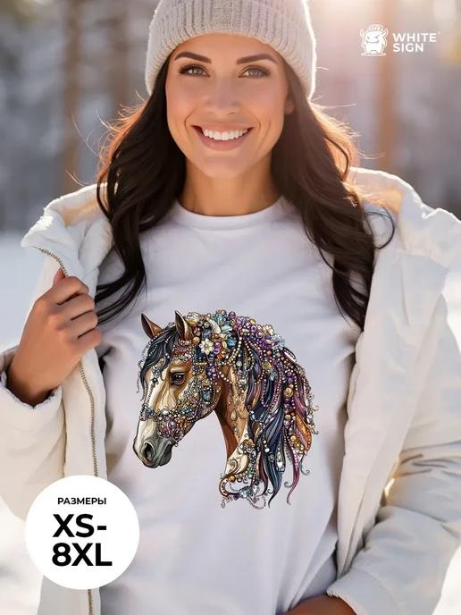 2026 Talisman oversized New Year T-shirt with print S