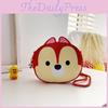 Cartoon Pattern Cute Small Square Bag Girl Crossbody Bag School Outings And