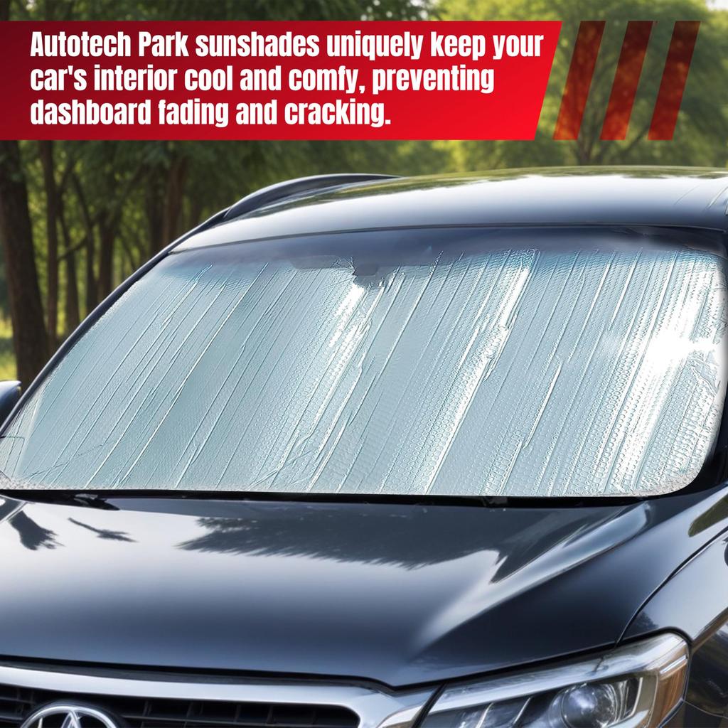 Autotech Park Sunshade for Porsche 911 Coupe Windshield Custom Fit Sunshade 2020-2026 -