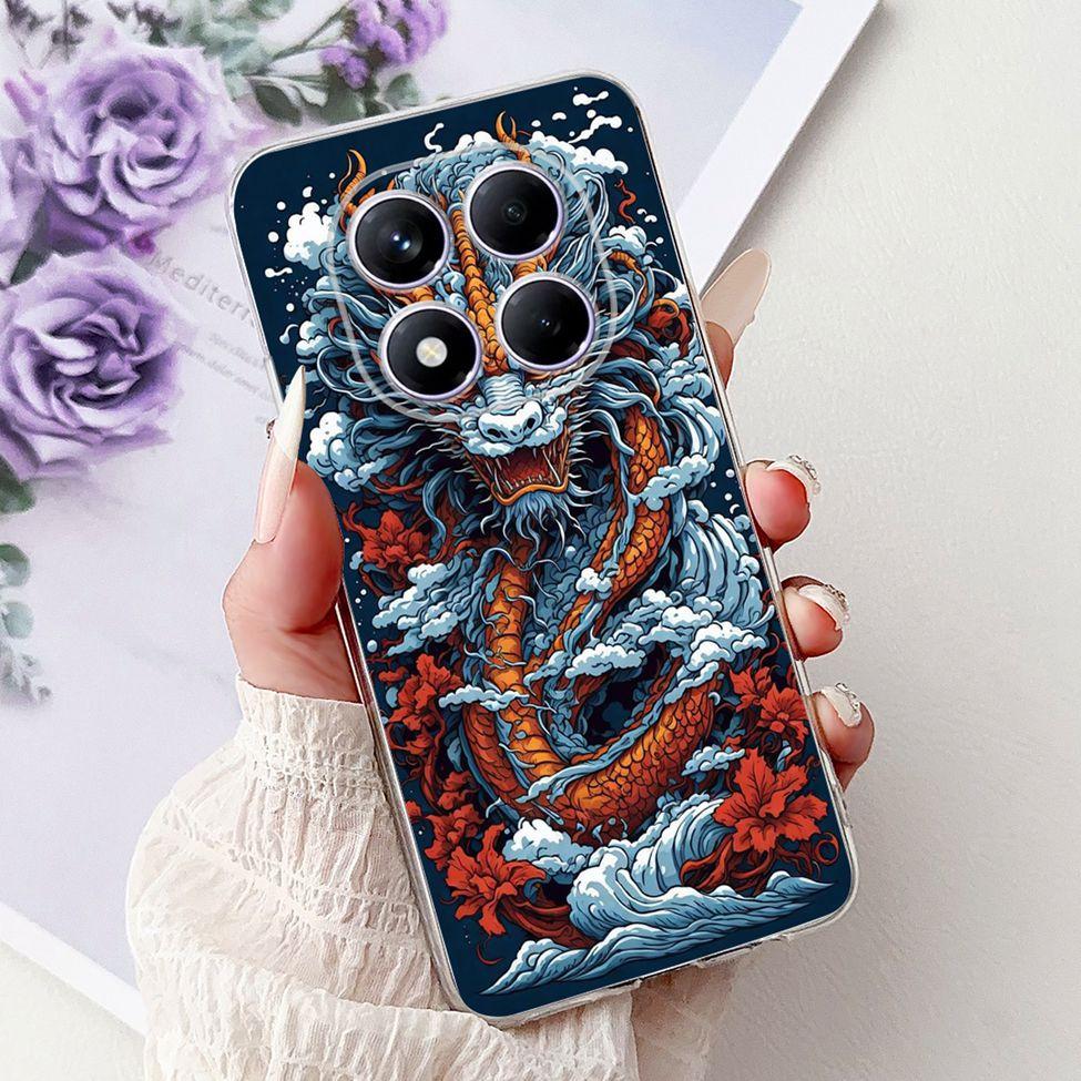 

Clear For Redmi Note 14 Pro 4G Case Cover Luxury Funny Cartoon Cool Boys Girls Painted Casing For Redmi Note 14Pro 4G 24116RACCG Note 14 Pro 4G