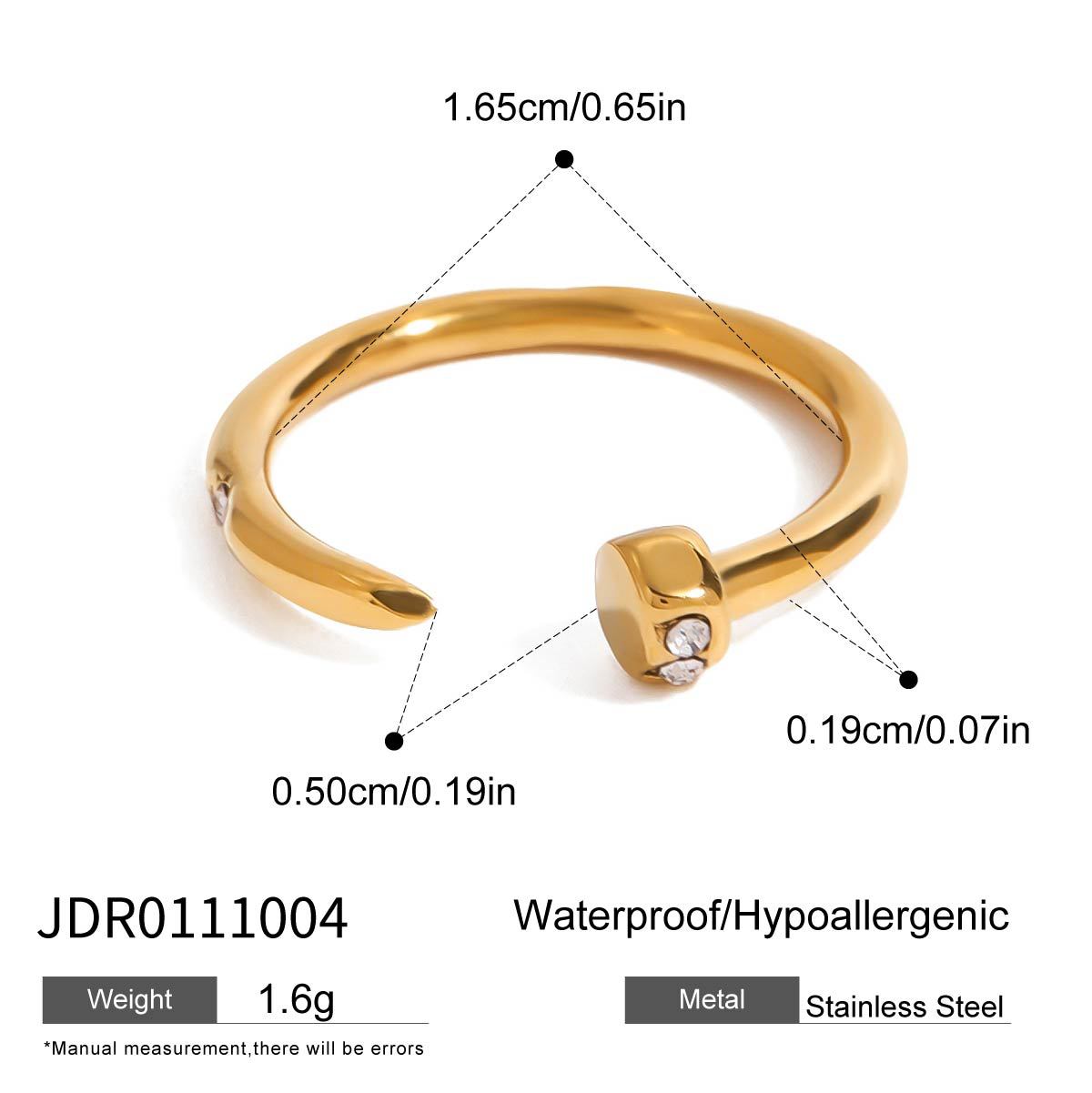 

JYL TS Bracelet Jewelry Combo Necklace Bangle Ring Chic Style Boosts Fortune & Charm JDR0111004 ring французские бежевого