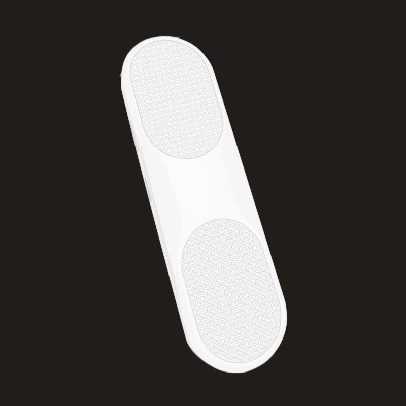 

Bone Conduction Sleep Speaker Wireless Bluetooth Sound Box Stereo Bass Under Pillow Improve Sleep for Travel Home Support TF білий