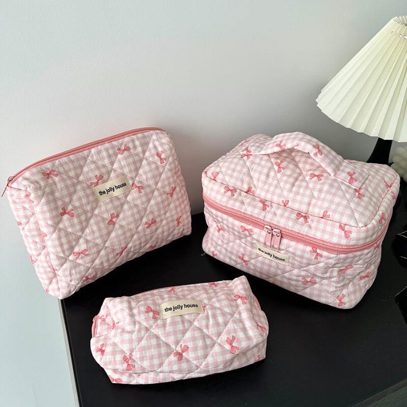 Li Shen Cotton Cosmetic & Travel Organizer Bag