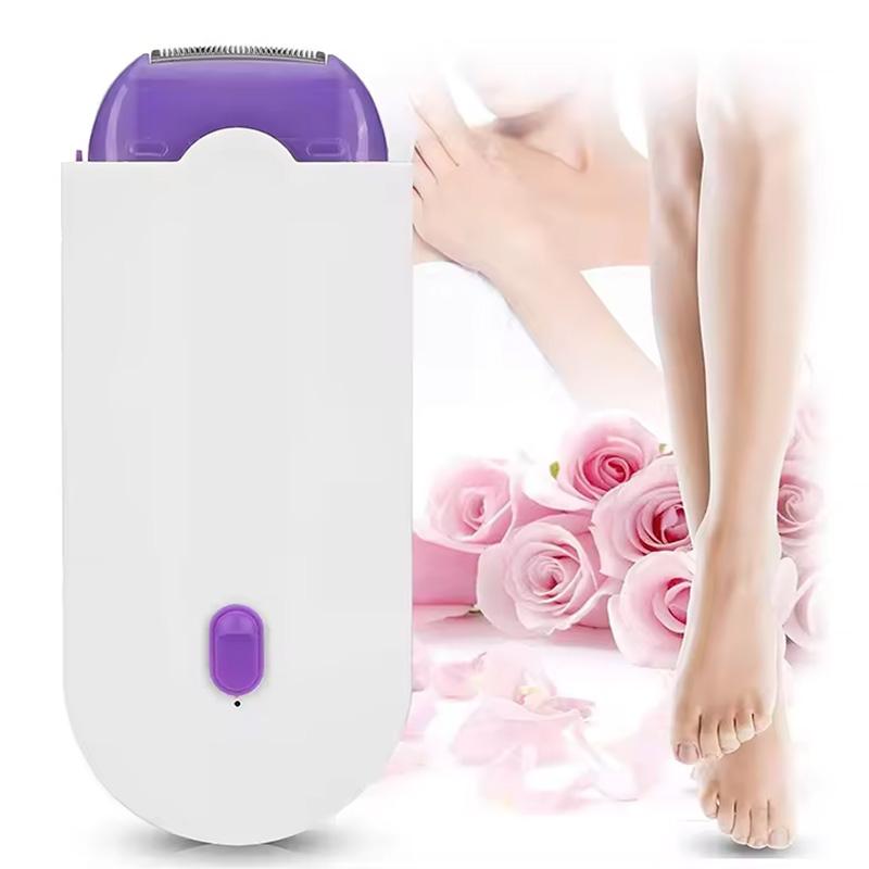 Women Painless Laser Epilator Sense-Light Instant Hair Remover Rechargeable Armpit Leg Bikini Hair Depilation Device