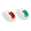 1 Pair LED Navigation Light Professional Alarm Indication Navigation Signal Light for Boat Yacht  12V 2W