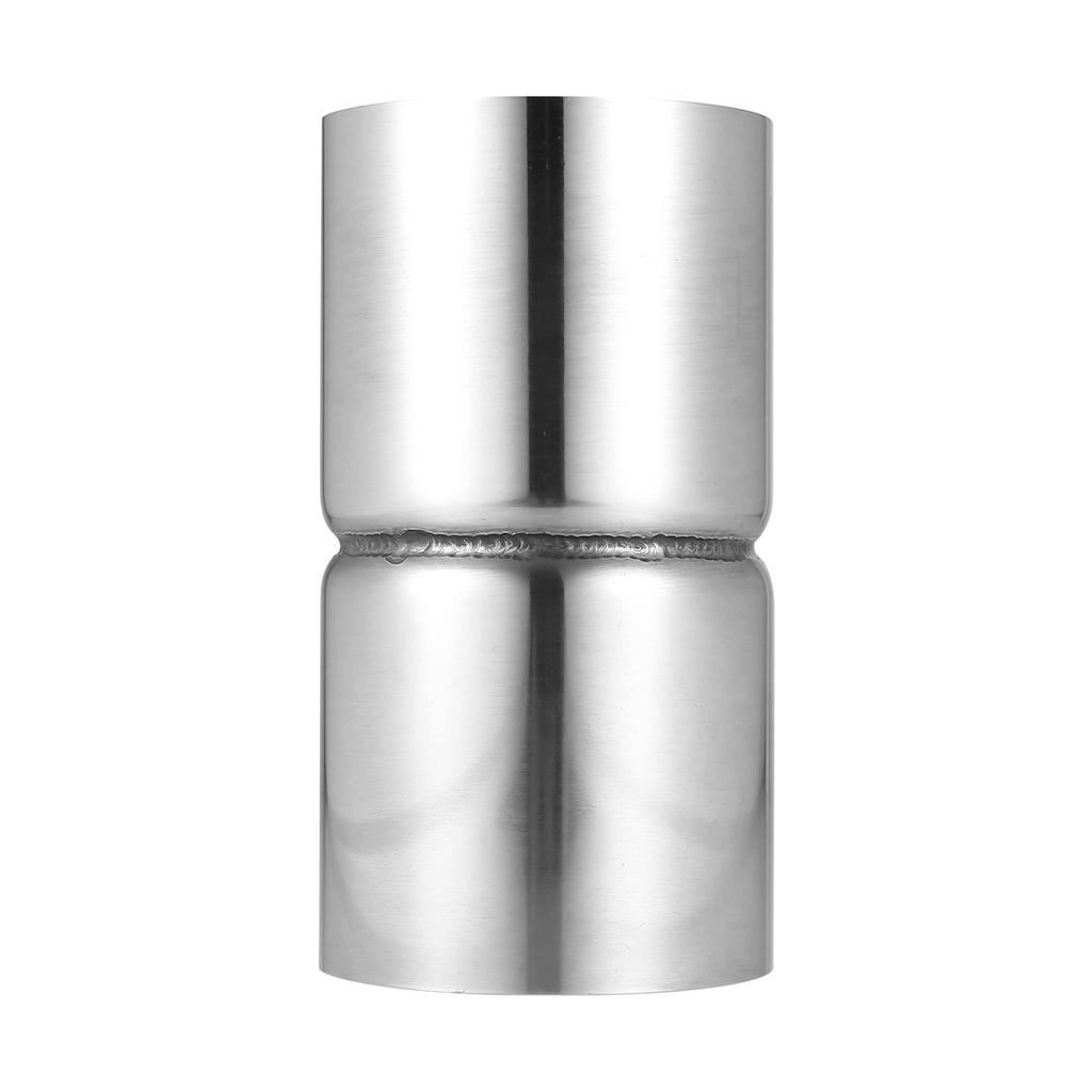 uxcell Car Universal Exhaust Pipe Adapter Reducer Connector Stainless Steel 63mm Inner Diameter - 63mm Inner Diameter